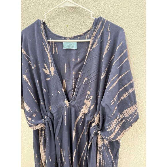 Goddess Tie Dye Kaftan Maxi Dress - Picture 4 of 9